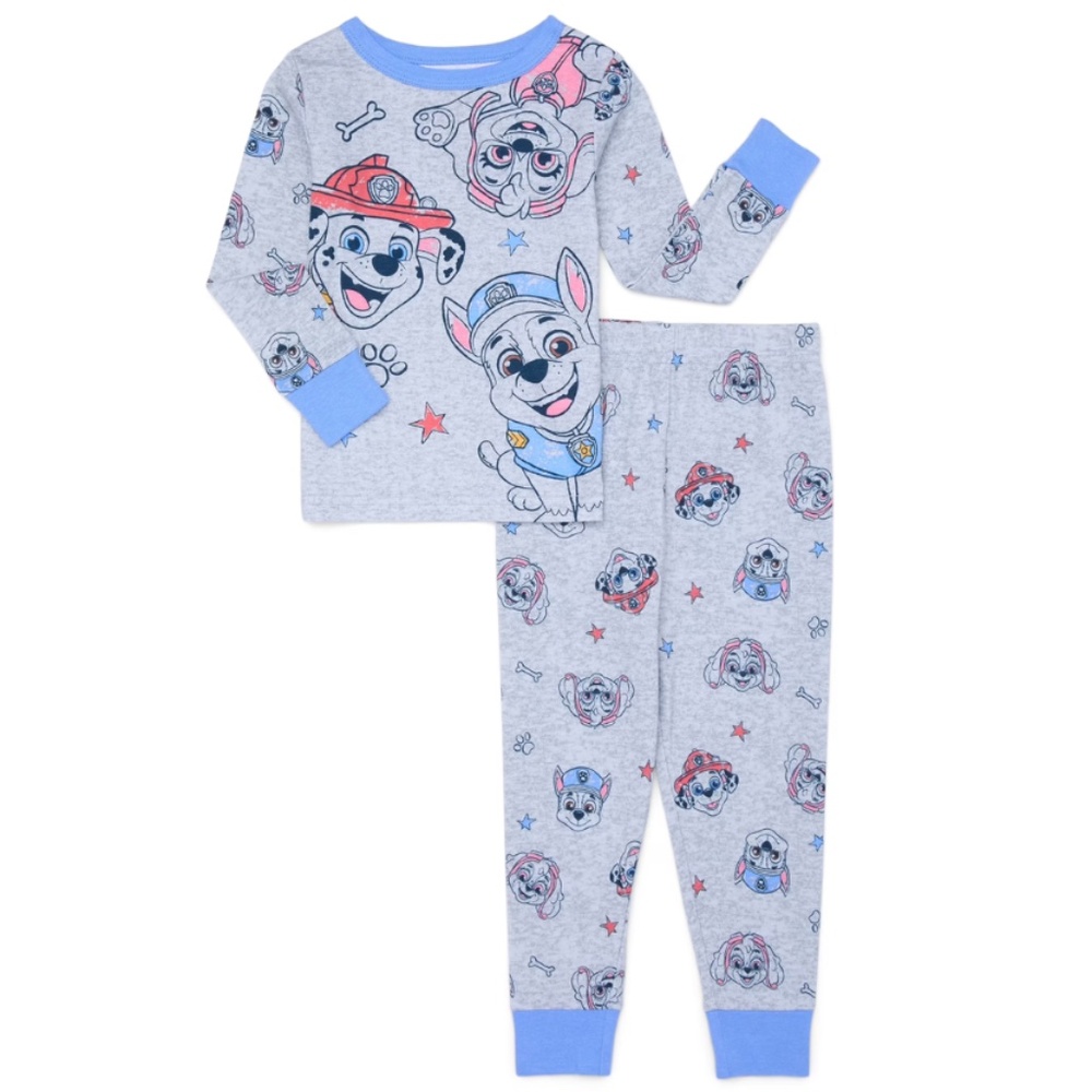 NEW w/ Tags: Paw Patrol Toddler 2-Piece Pajama Set